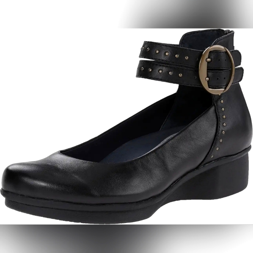 Dansko Lois Ankle Strap Wedges